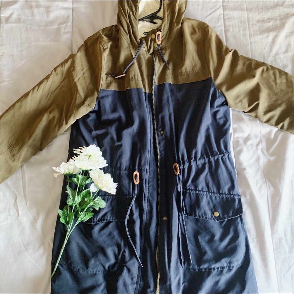 ‼️FLASH SALE‼️ Army green/Navy Blue Parka